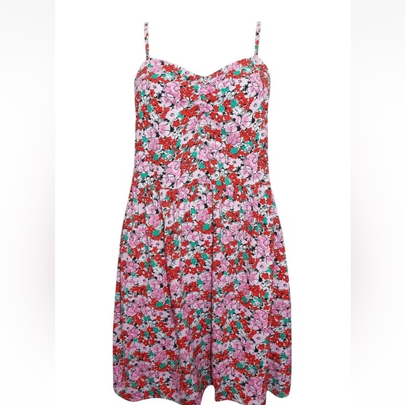 Miss Selfridge Dresses & Skirts - Miss Selfridge Floral slip Dress Size 10 Summer Smock